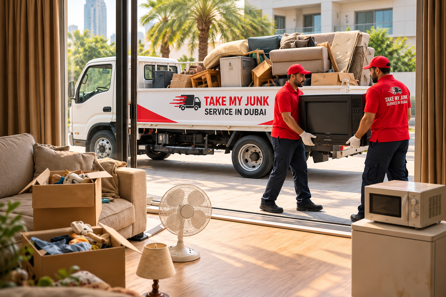 Home and Office Junk Removal take my junk dubai moving service